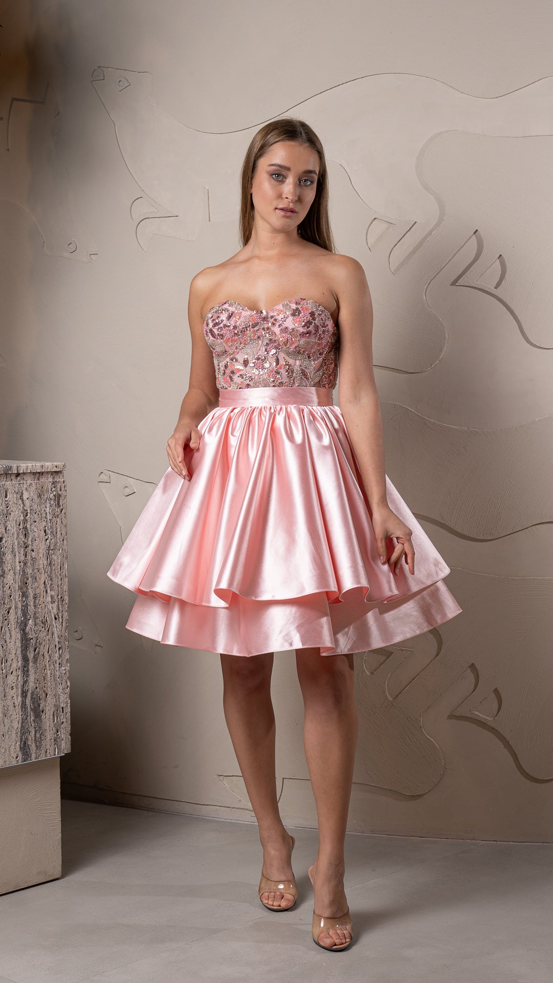 Dream Embroidery Gown فستان سهرة