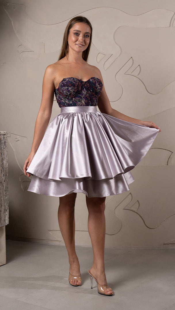 Dream EMB Corset / Purple