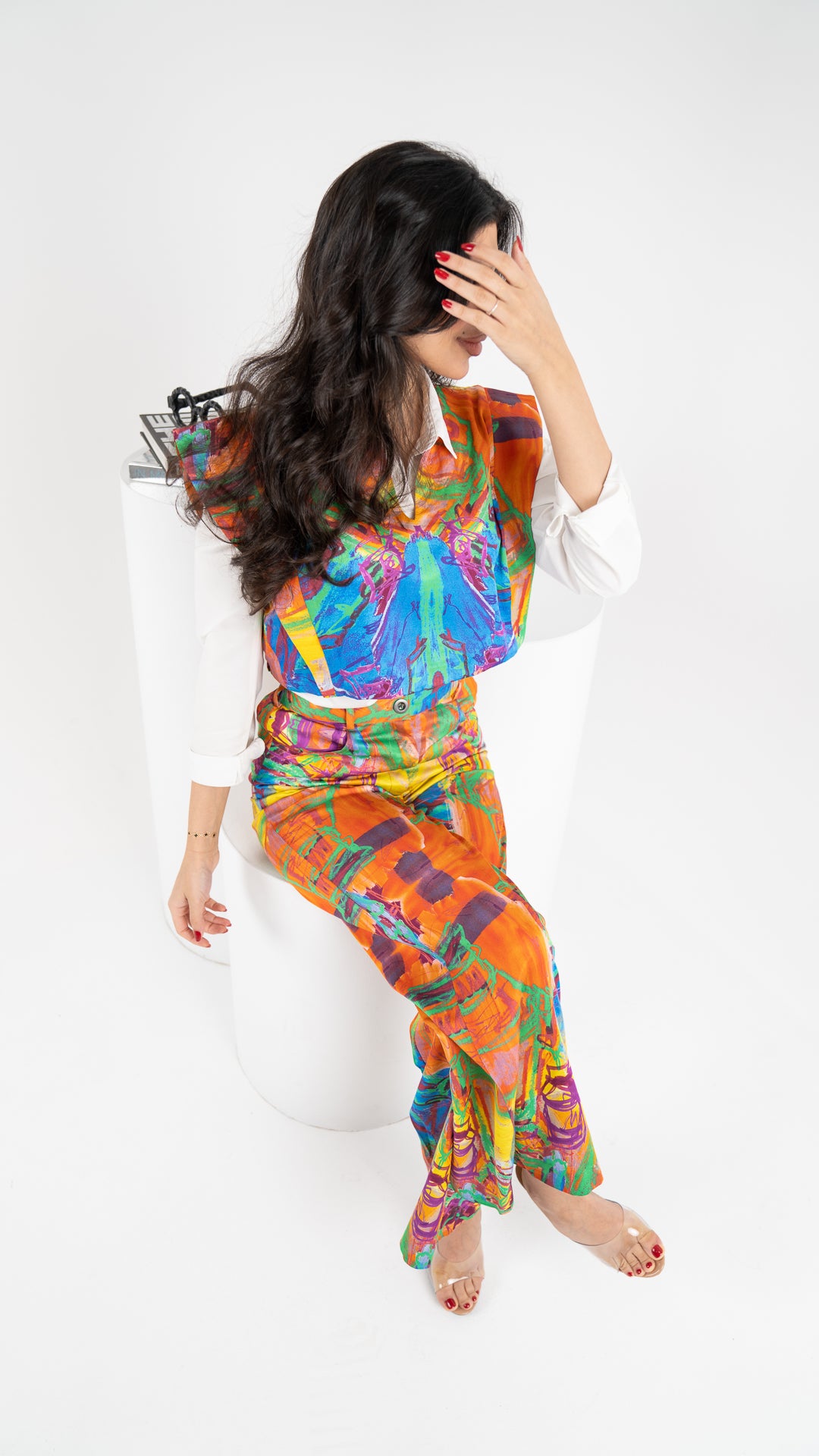 Mural Flange Shirt (SET) توب