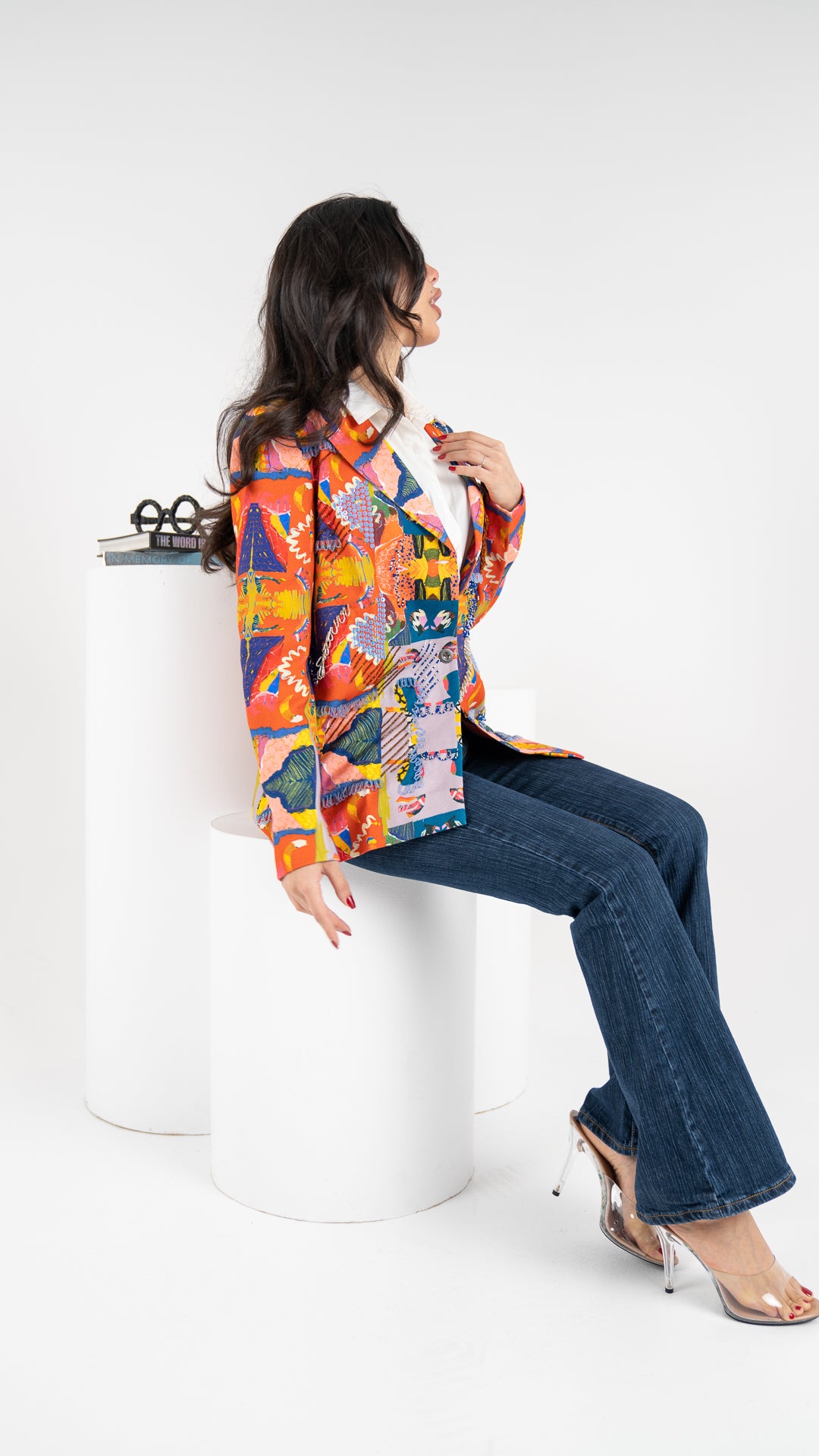 Odalisque Embroidered Blazer جاكيت