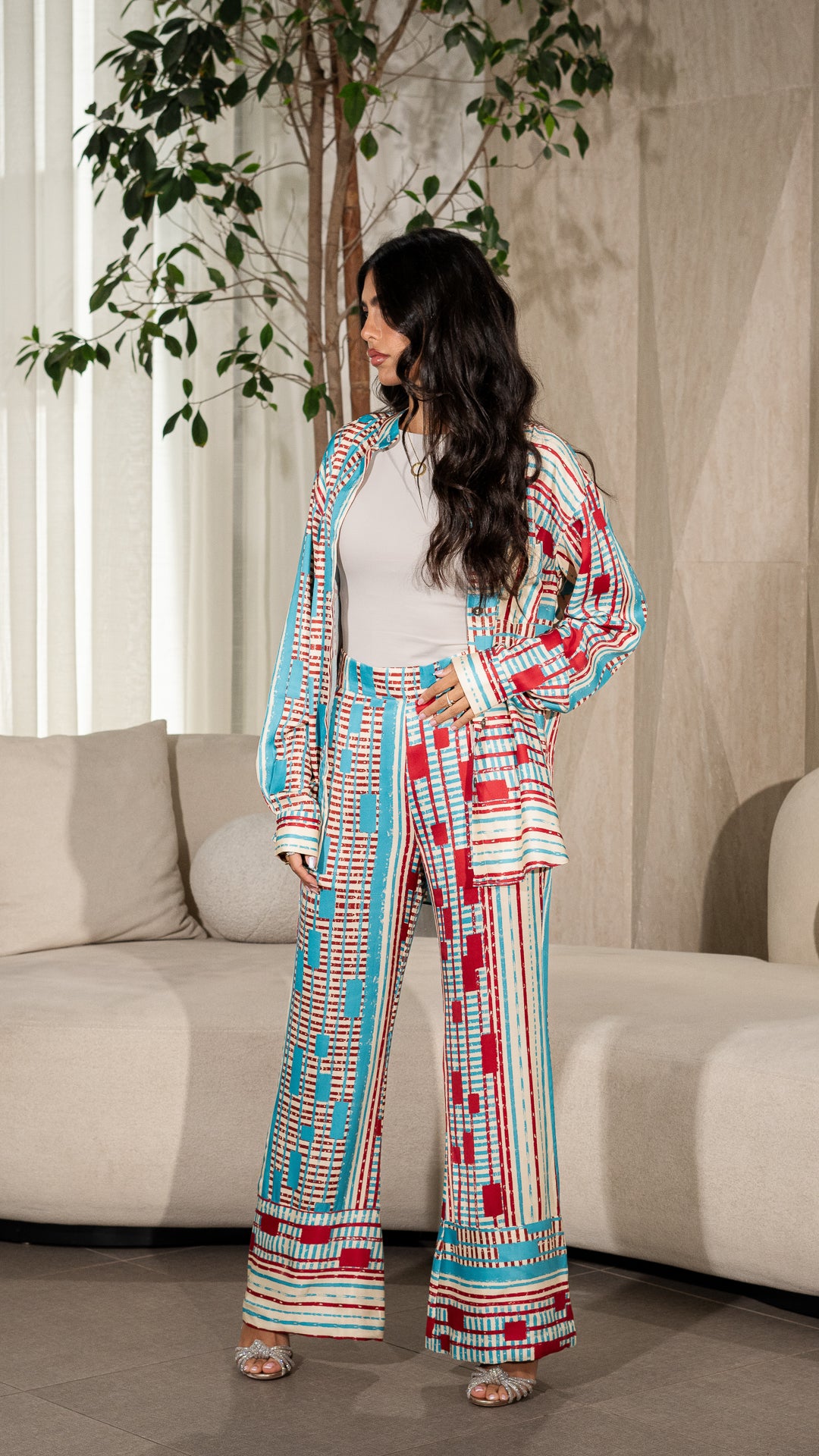 Road Lines Shirt ( set ) طقم