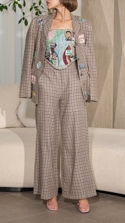 Vintage Set ( Blazer ) جاكيت