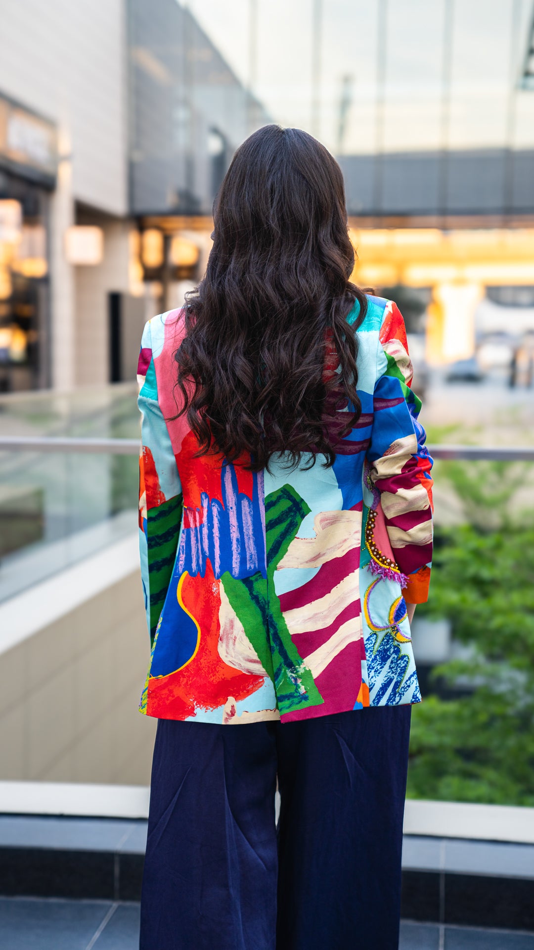 Rainbow EMB Blazer