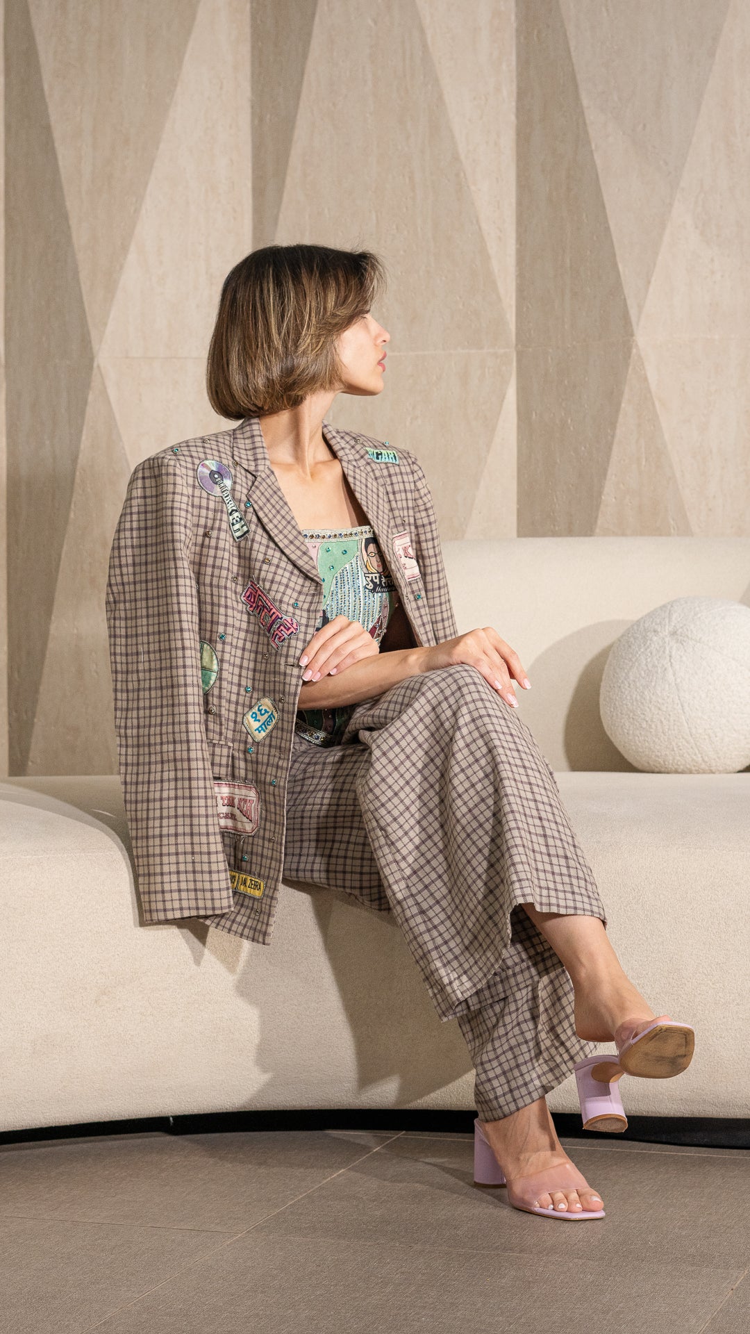 Vintage Set ( Blazer ) جاكيت