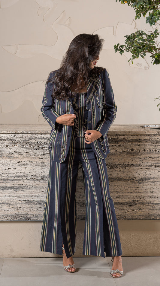 Navy Road Pant