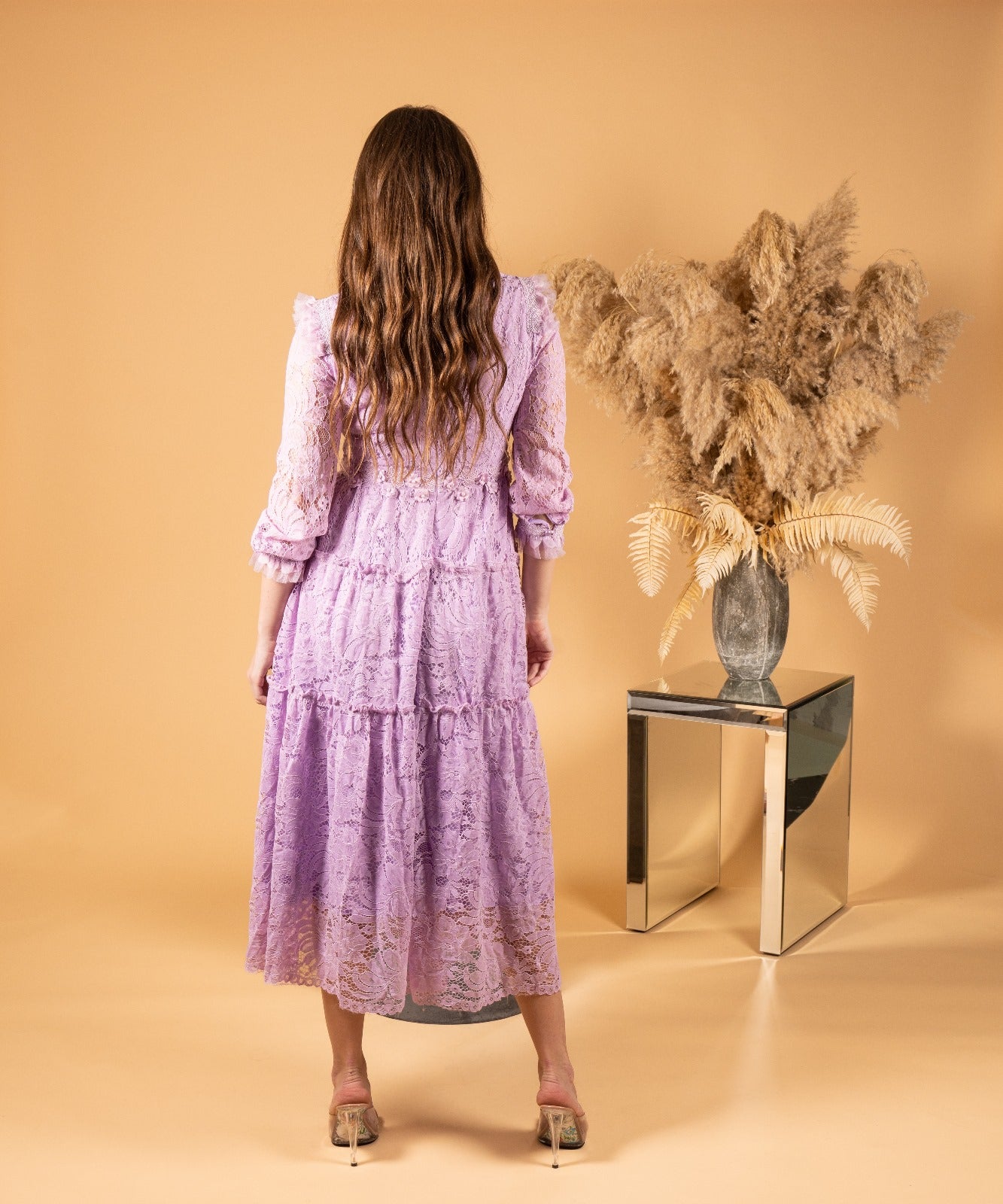 Lilac Lavender Dress نفانيف