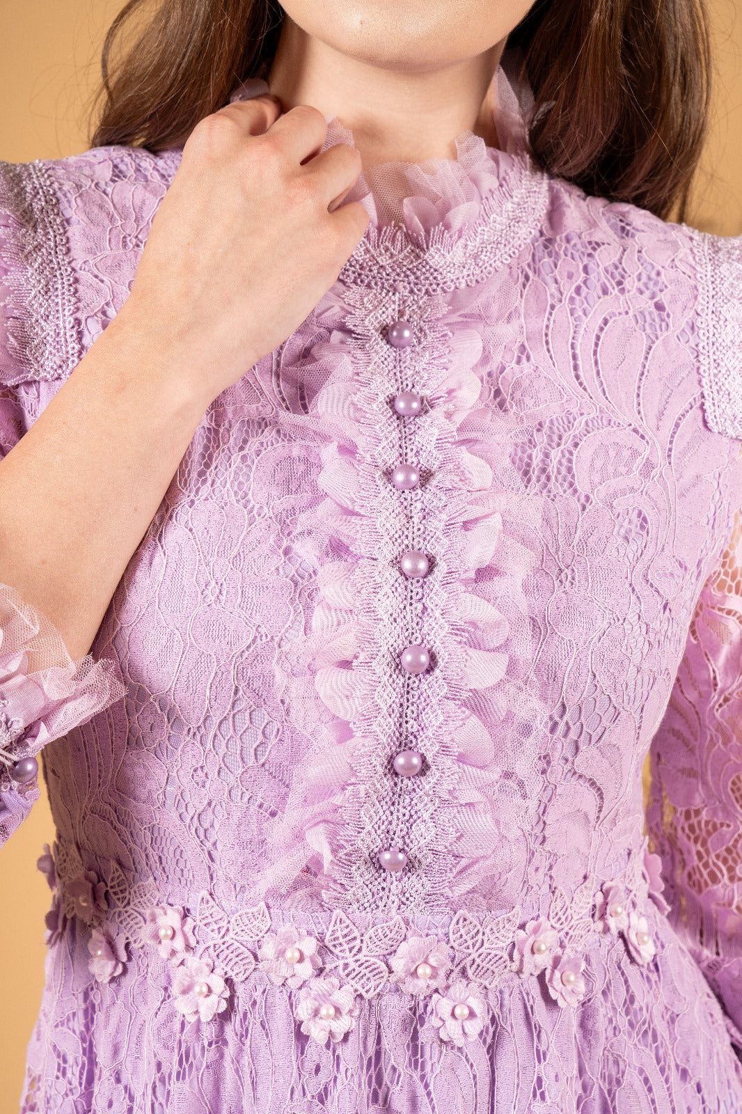 Lilac Lavender Dress نفانيف